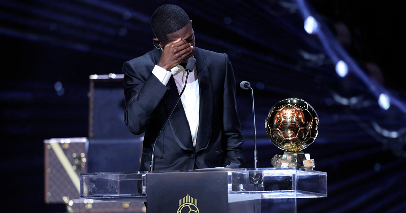 Weer een speler uit de jaren 90 heeft de Ballon d'Or gewonnen
